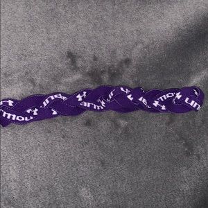 ⚡️Under Armour Braided Headband (Purple)⚡️